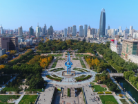Центральная площадь г.Цзинань